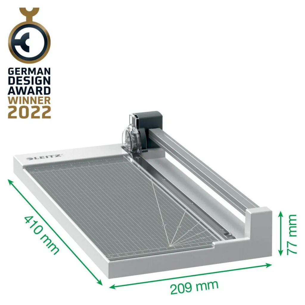 Massicot A4 pour Télétravail Leitz Precision - Découpe de 10 Feuilles Max - 4
