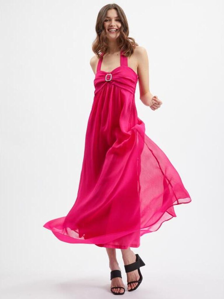 Orsay Rosa Maxikleid 465013307000__34