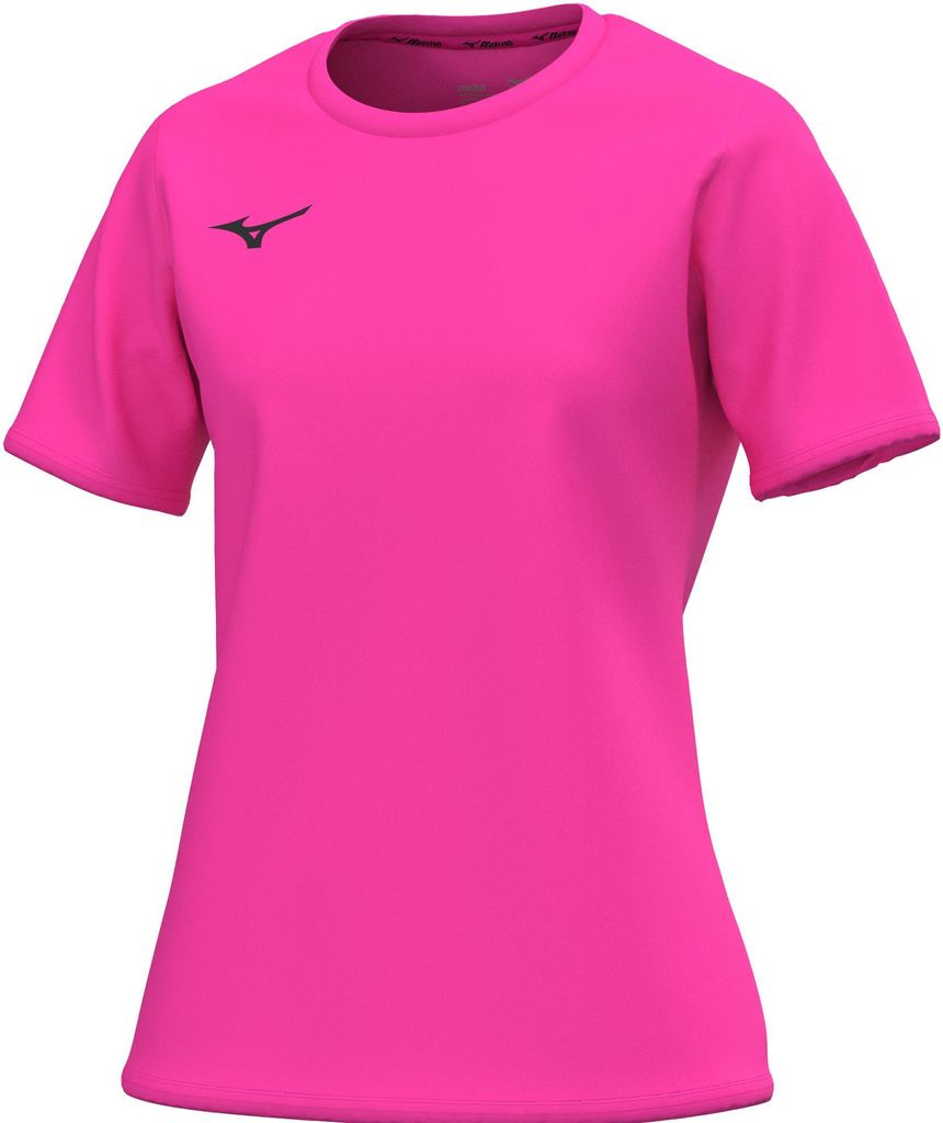 Mizuno Damen Training Tee WOS Trikot - 32EAB765, Farbe:Pink, Textil:XXL