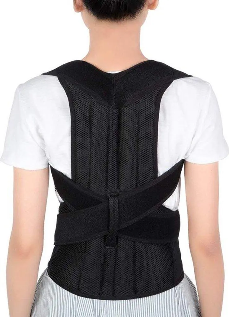 Correcteur de posture respirant L-XL - Sangles de maintien renforcées