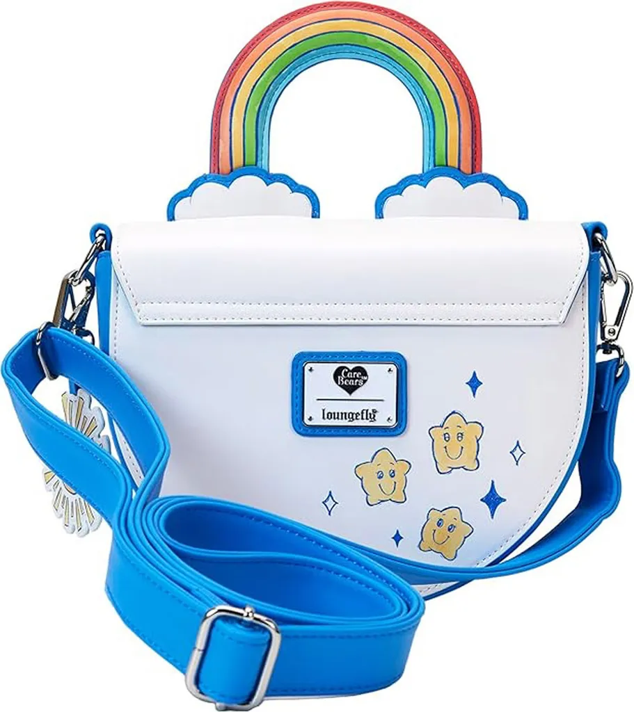 Loungefly Rainbow Care Bears Sac à Dos Premium Shoulder Bag Multicolore - 5