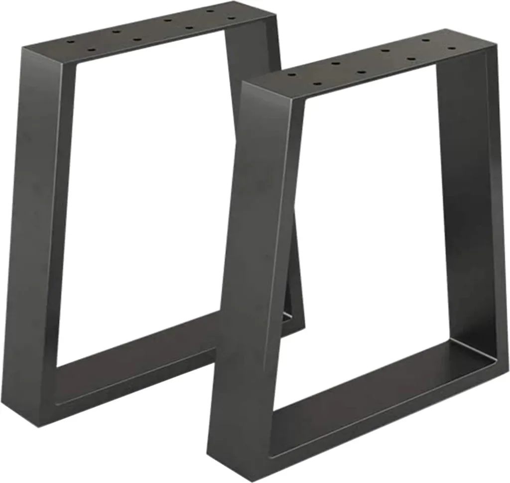 In And OutdoorGambe del tavolo Quinn - acciaio - 42x30x6cm - nero