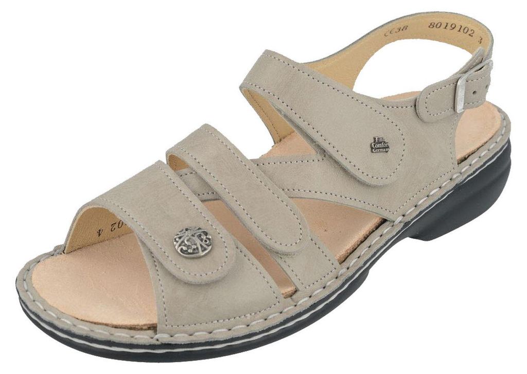 Finn Comfort Gomera Twiga taupe Sandale Beige in Gr. 36