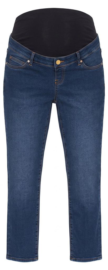 GAP zwangerschapsjeans voor dames, rechte pijp, modelnummer Productafbeelding  AI-gegenereerde afbeelding