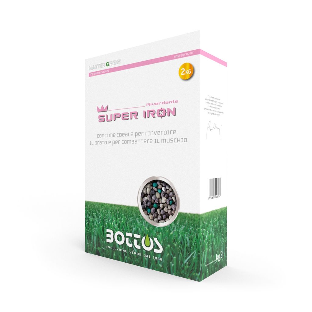 Bottos Super Iron 9-9-9 + 11 Fe - 2 kg Rasendünger