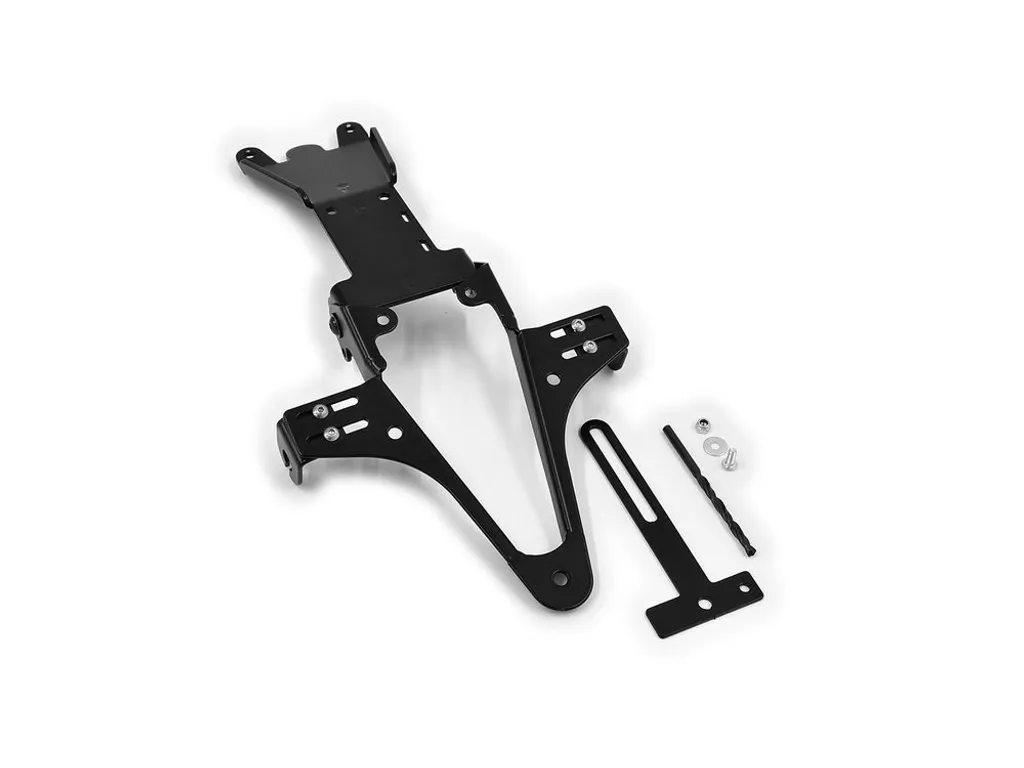ZIEGER Porta targa base compatibile con Ducati 899 Panigale FY 2014-15 / 959 Panigale FY 2016-19 / 1199 Panigale FY 2012-14 / 1299 Panigale FY 2015-19