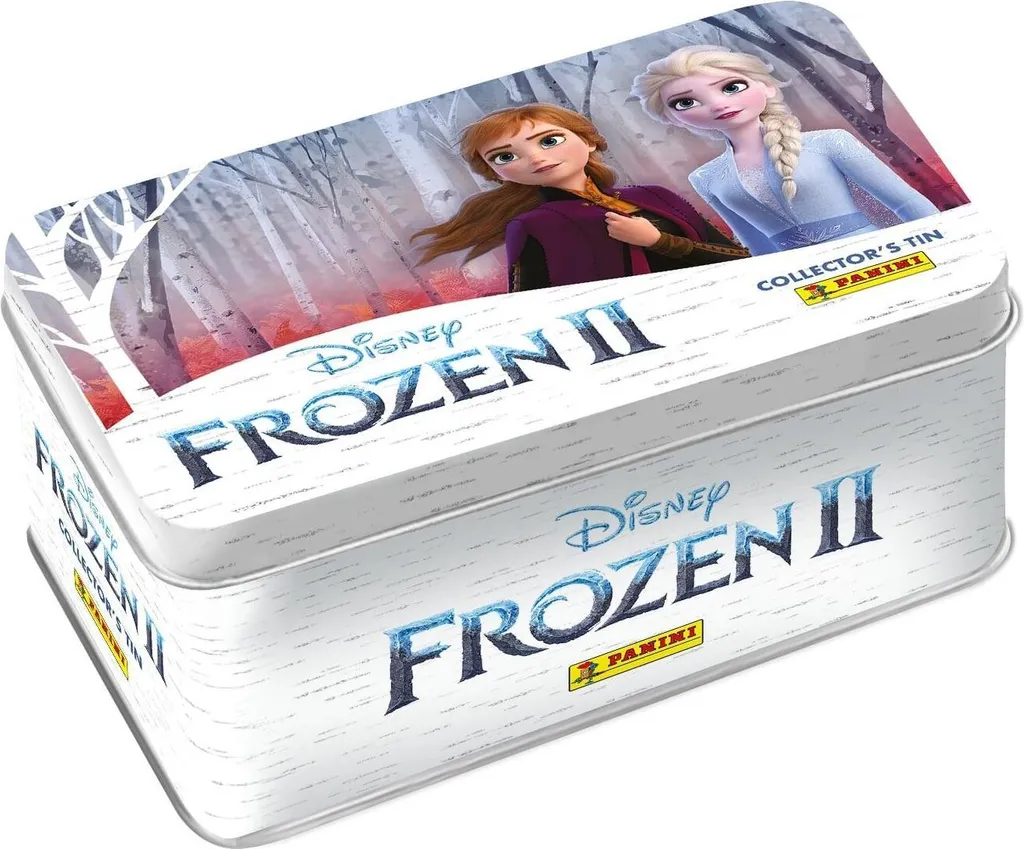 Panini Frozen Tin Box : Boîte de Rangement Métal et Cartes Disney Inédites