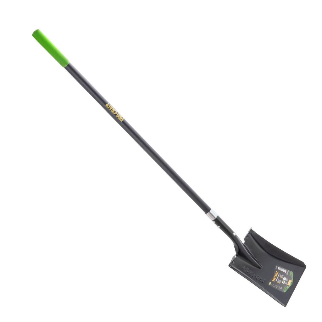PROCRAFT lopata rovná kovaný rycí 23cm s nášlapy, Obrázek produktu 