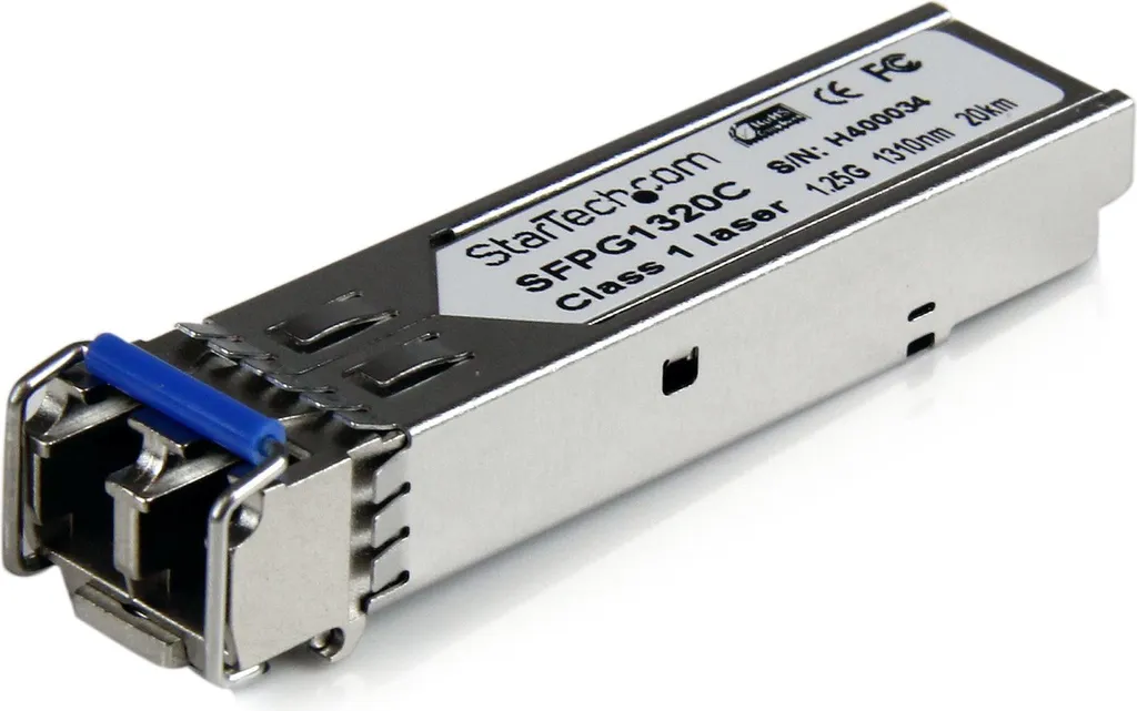 Ricetrasmettitore SFP StarTech 1.25Gbps LC 20km Compatibile Cisco