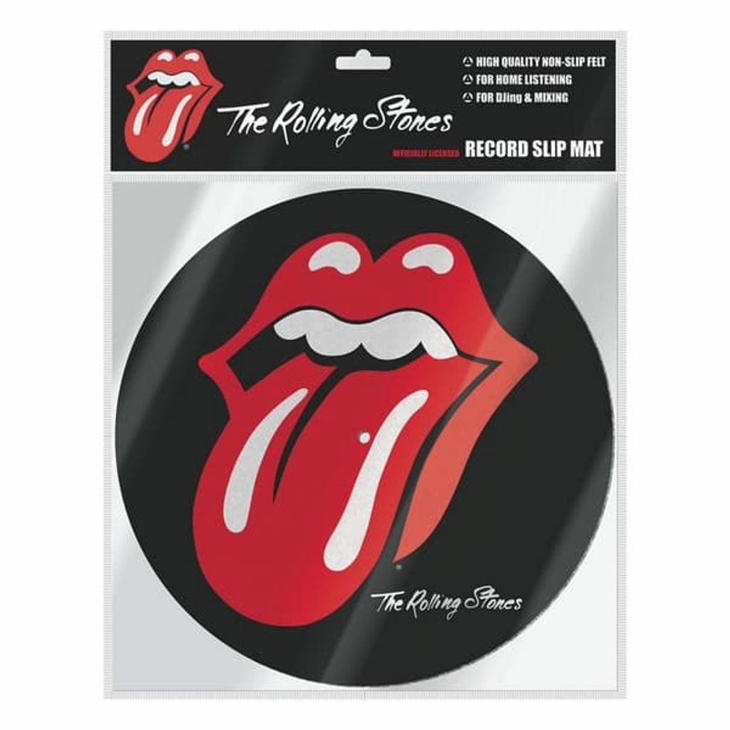 The Rolling Stones (Logo) 12" Record Slipmat Produktbild 