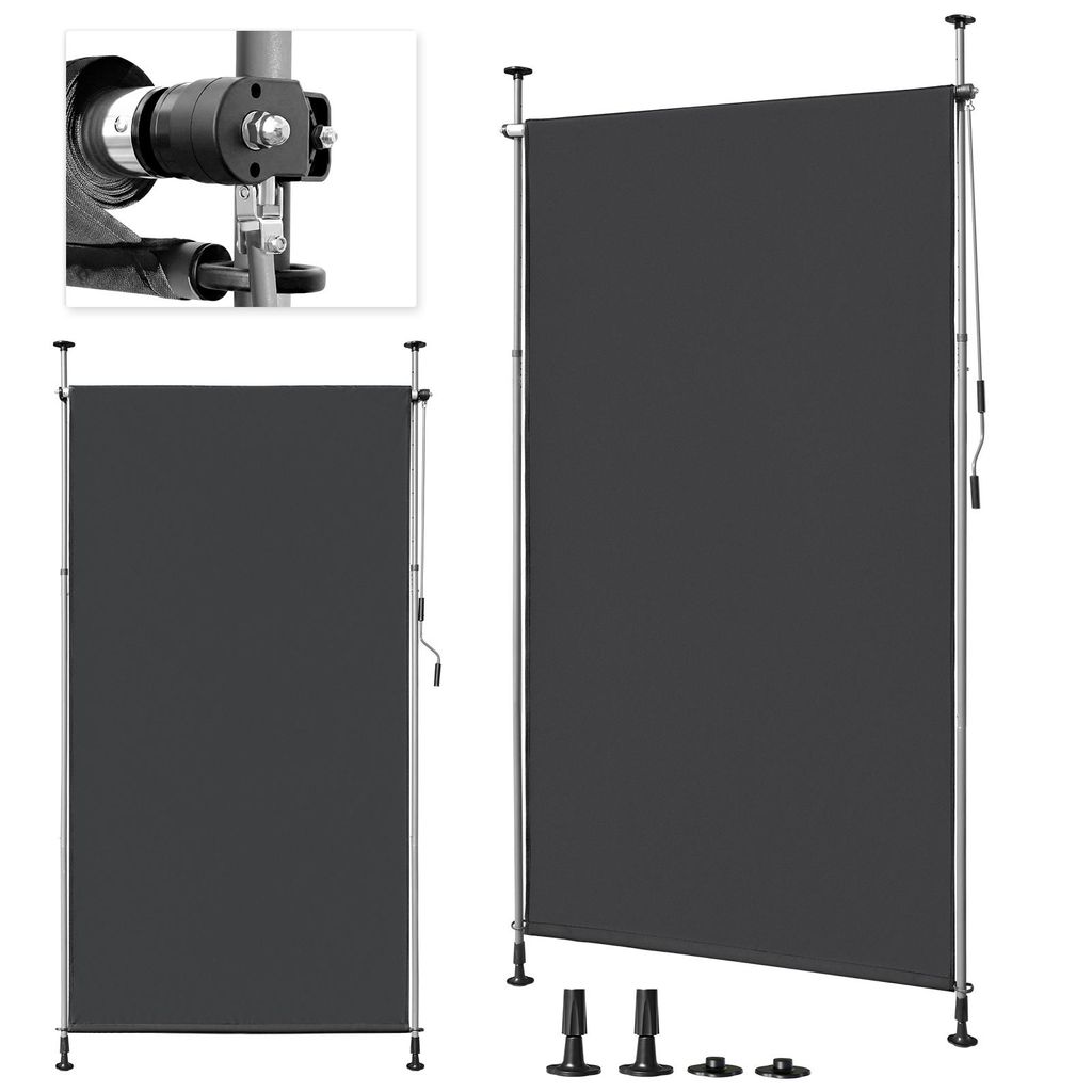 FCH Senkrechtmarkise Klemmmarkise 150x270x(210-310) cm Produktbild 