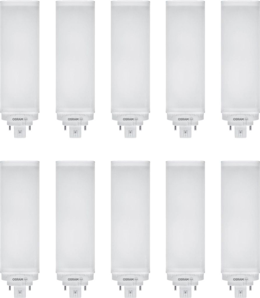 10 x Osram LED Leuchtmittel Dulux T/E 10W = 26W GX24q-3 Produktbild 