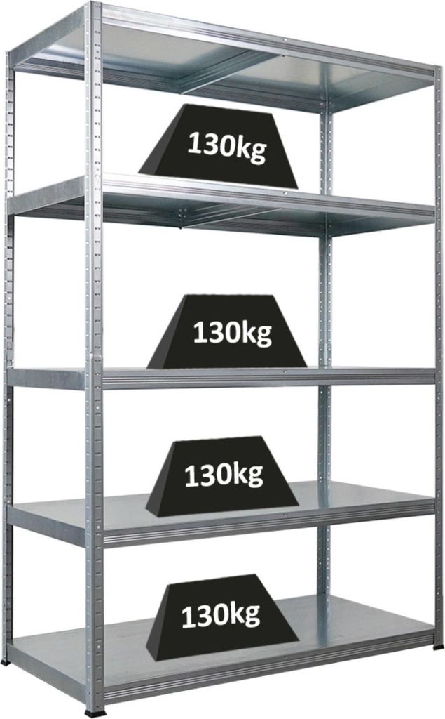 Schwerlastregal Steel Eagle | HxBxT 180x120x60cm | Fachlast Produktbild 