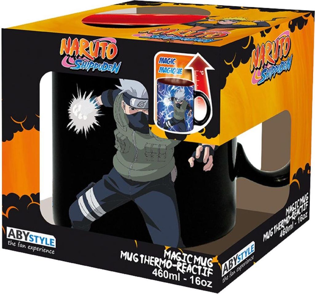 NARUTO SHIPPUDEN - Mug HeatChange -460ml- Kakashi/Itachi Produktbild 