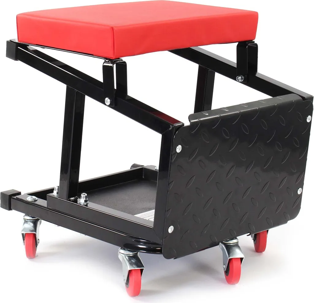 Tabouret Atelier Mobile : Fini le mal de dos avec ce Siège Outils 160kg