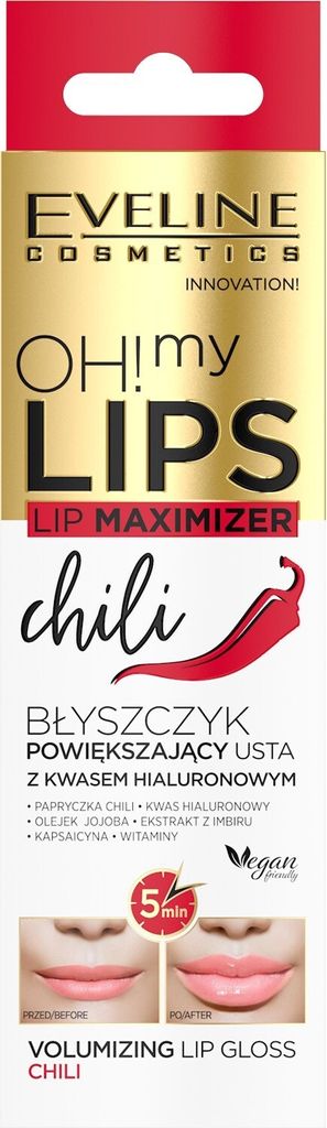 Eveline Cosmetics Oh! My Lips – gloss, brillant, soin Image du produit 