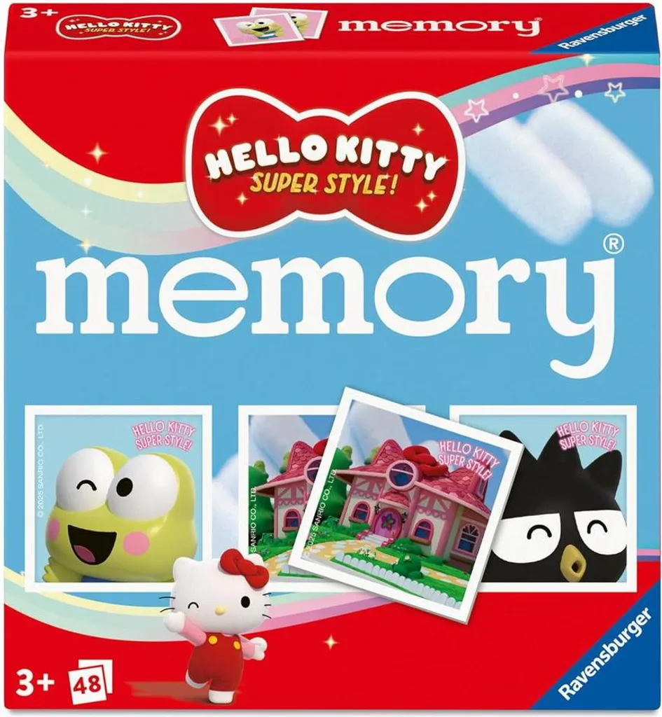 Mini Memory Hello Kitty Ravensburger 48 images résistantes