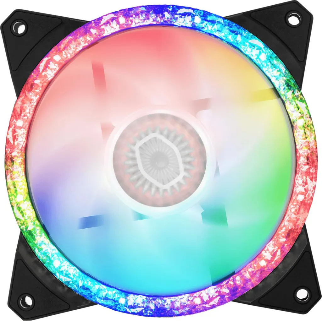 Cooler Master MasterFan MF120 Prismatic - Kit de 3 Ventilateurs PC 12cm