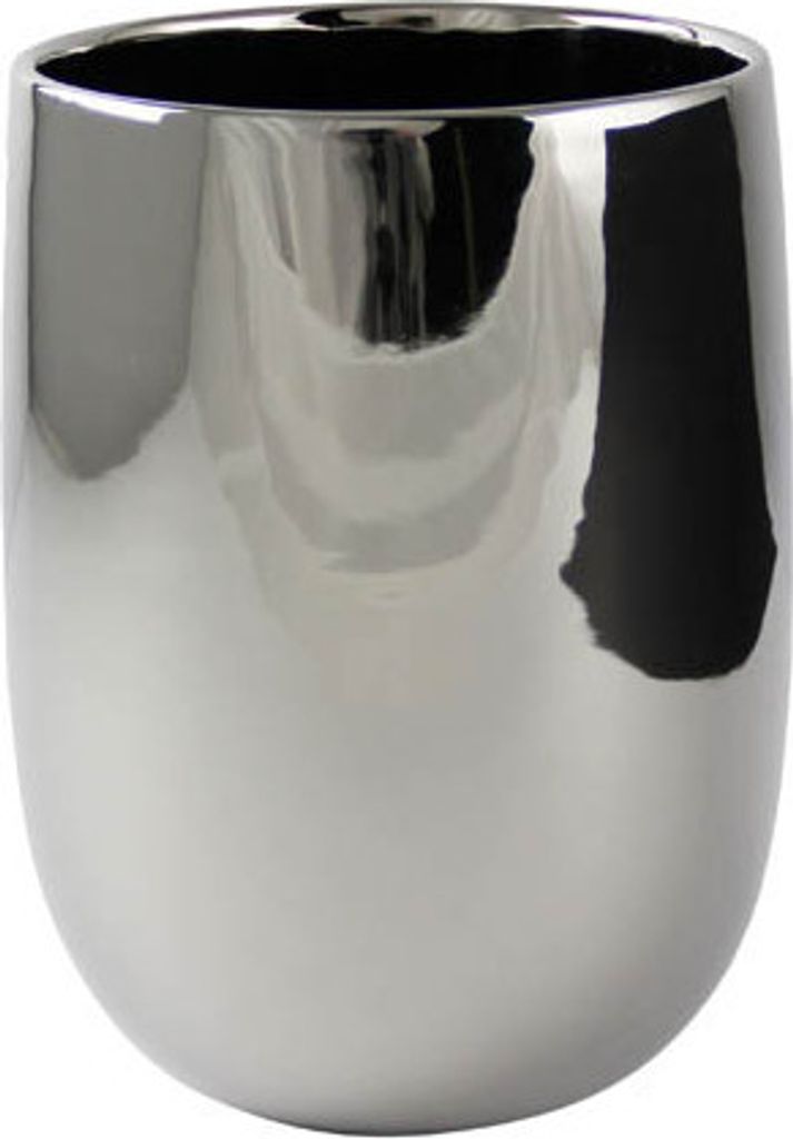 Kaheku Vase Cabona silber 20,5 cm Ø 27h 968007497