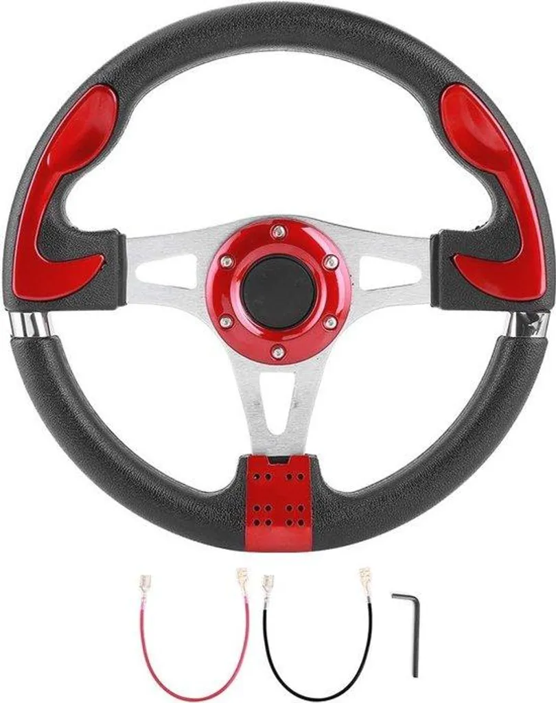 Volant sport universel 320 mm pour conduite sportive et circuit automobile