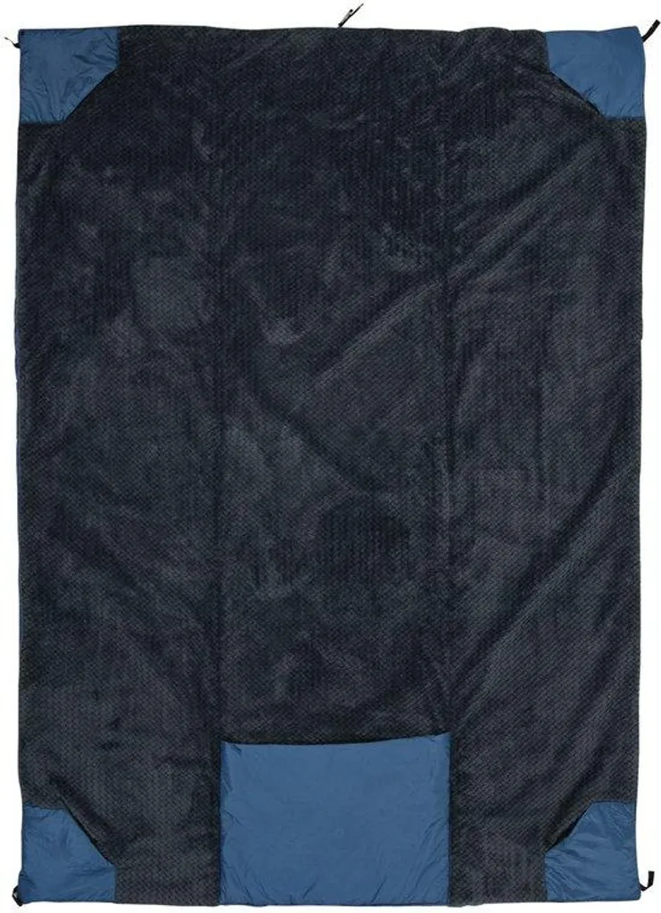 Couverture Klymit Versa Luxe Bleue 203x147cm pour Camping et Voyage