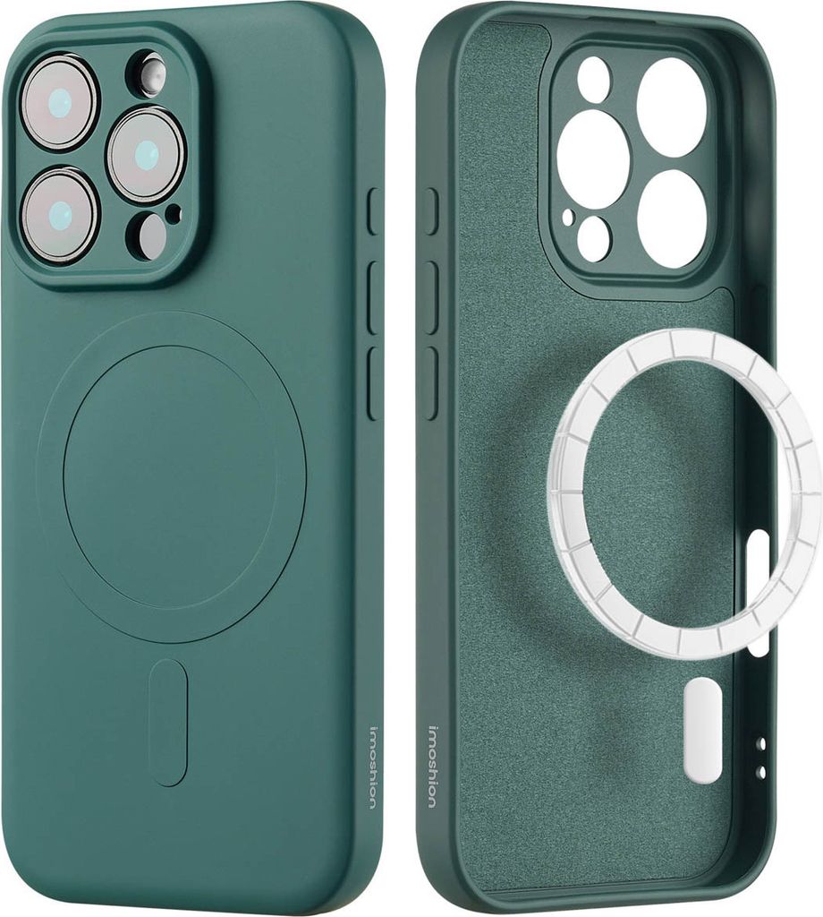 imoshion Color Back Cover mit MagSafe iPhone 16 Pro Max - Dunkelgrün