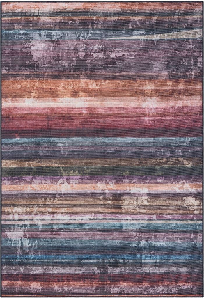 MY-RUG Waschbarer Teppich "Jasper" 160x230cm, bunt, für drinnen und draußen, maschinen waschbar bis 30Grad