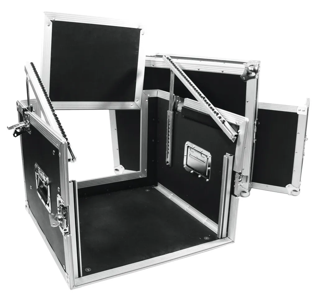 Flight Case de Transport 6UH ROADINGER - Rack Combiné de Scène Professionnel