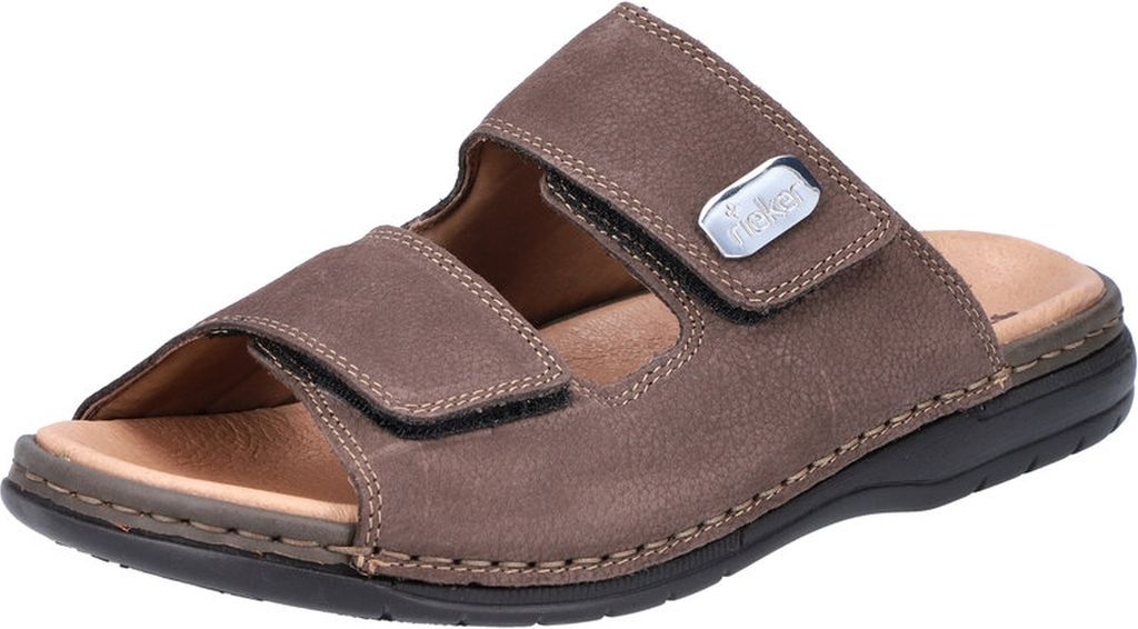 Rieker 25590 25 Herren Pantolette Christoph Braun, Braun, Produktbild 