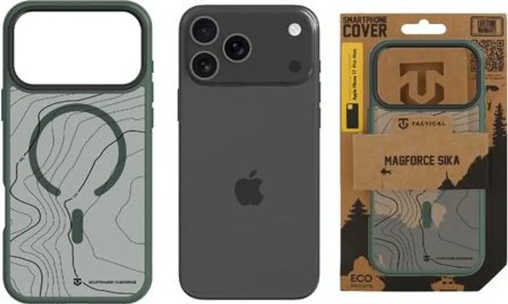 Coque antichoc iPhone 17 Pro Max Vert MagForce : stop aux écrans brisés
