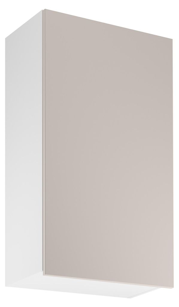 Vysoká horní kuchyňská skříňka SALERNO - šířka 60 cm, bílá Obrázek produktu 