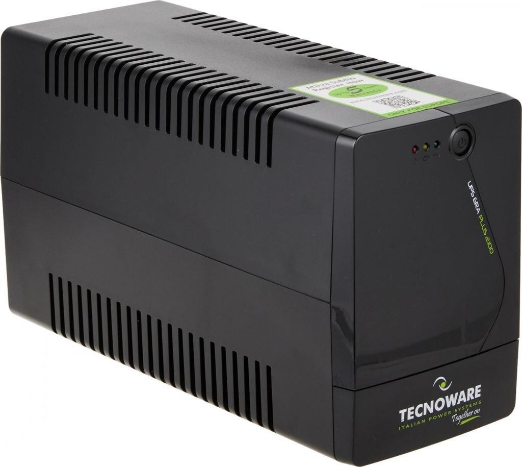 Tecnoware Ups Era Plus 2000Va Batteria 9Ah Iec Zusammen Auf