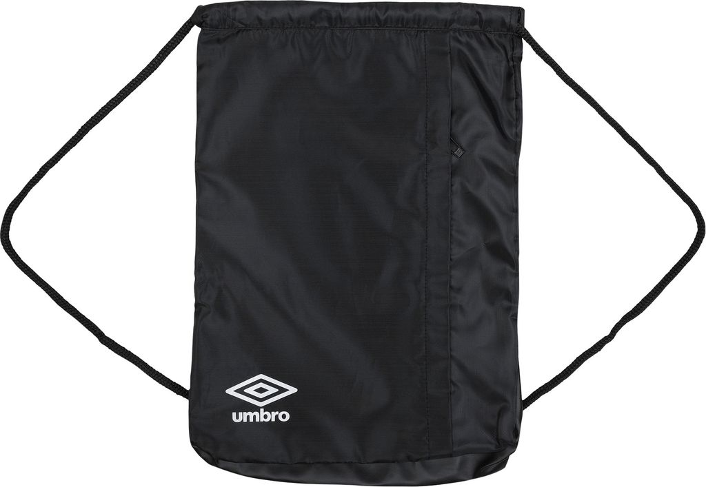 Umbro - Turnbeutel "Team Training 2" UO2119 (44 cm x 32 cm x 5 cm) (Schwarz/Weiß)
