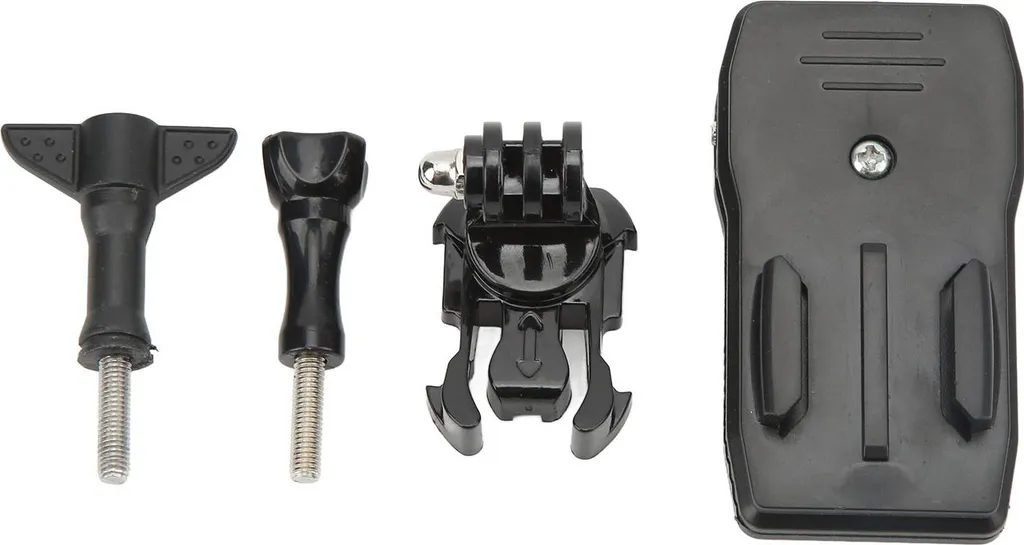 Morsetto Fissaggio Zaino 360 Gradi - Sgancio Rapido per Action Cam