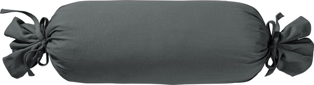 Erwin Müller Nackenrollenbezug Murnau" anthrazit 40x15 cm Produktbild 