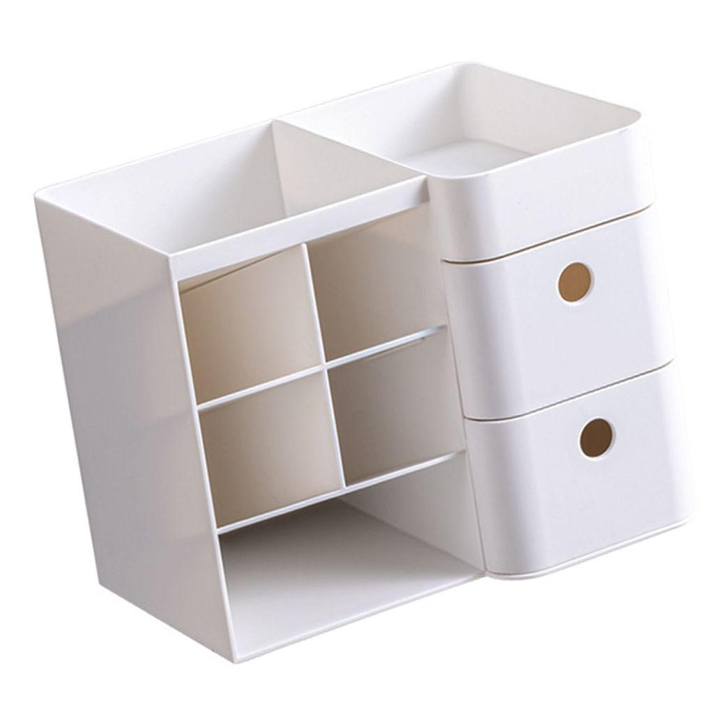 Schreibtisch-Organizer,Schreibtisch-Aufbewahrungsbox,Kleiner Schreibtisch-Organizer mit Schublade,Schreibtisch-Organizer,Kleiner Büro-Aufbewahrung...