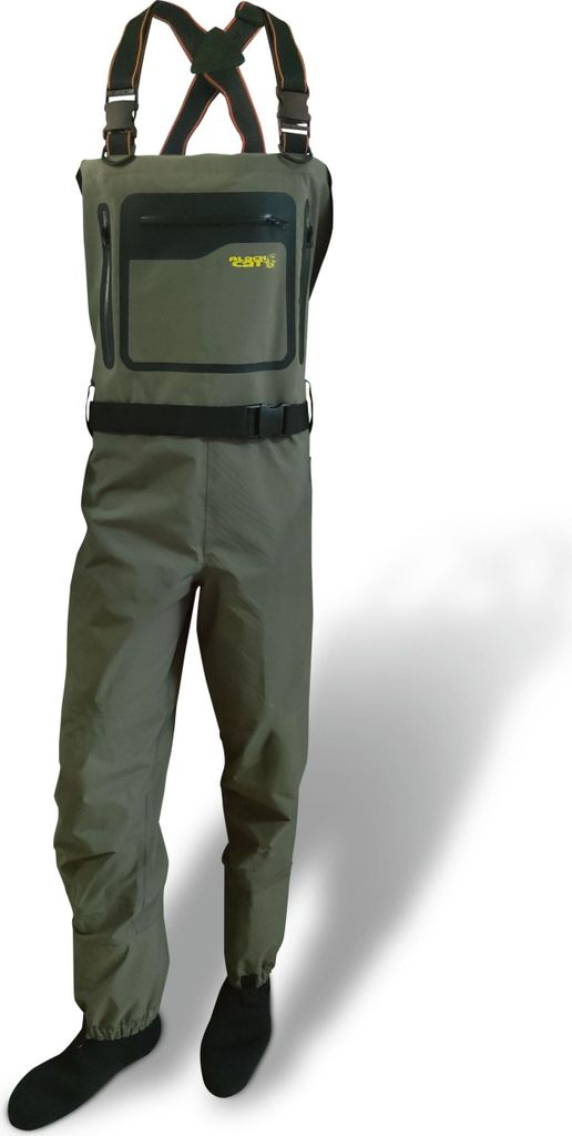 Black Cat Waders Green - Größe XXL / Wathose
