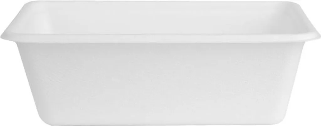 Emballage sans plastique 800ml anti-fuite en fibre naturelle - Lot 100