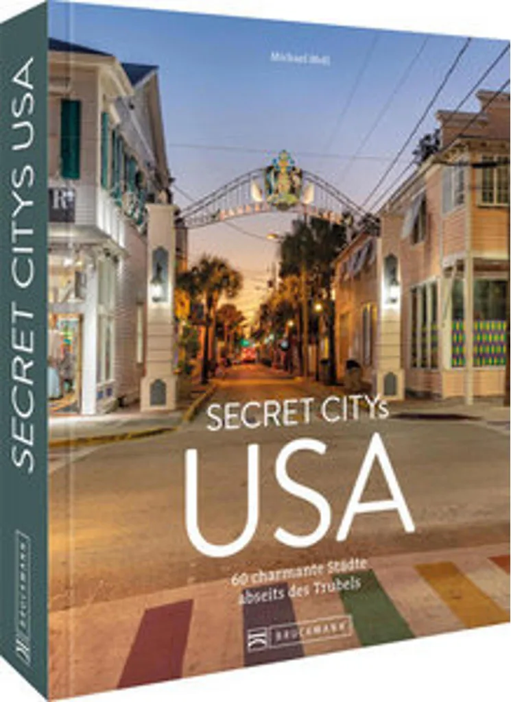 Coffret de Jeu Secret Citys USA avec Cartes Imperméables 5 Villes