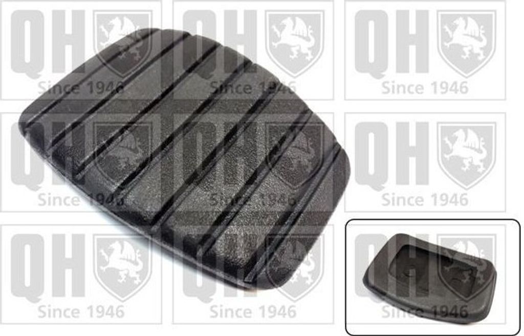 QUINTON HAZELL Pedalbelag Bremspedal EM2105K für RENAULT Clio III Schrägheck (BR0/1, CR0/1) CLIO II (BB0/1/2, CB0/1/2) MASTER III Kasten (FV)