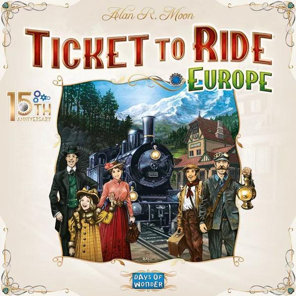 Ticket to Ride: Europe – 15th Anniversary – Juego de mesa – Imagen del producto 