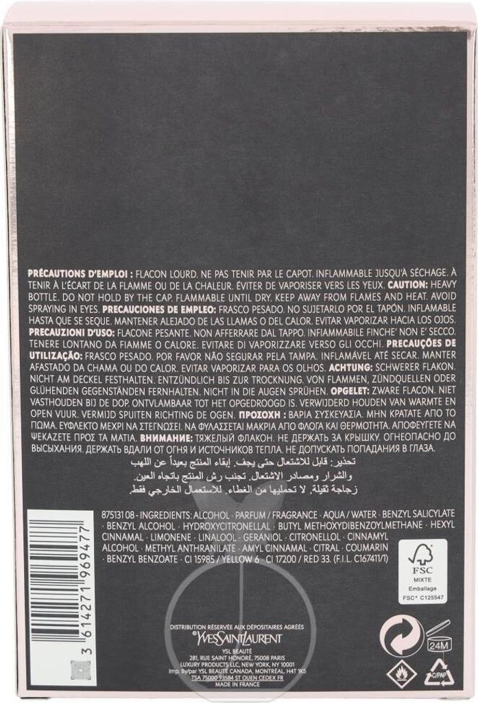 Yves Saint Laurent Black Opium Edp 150Ml Produktbild 7