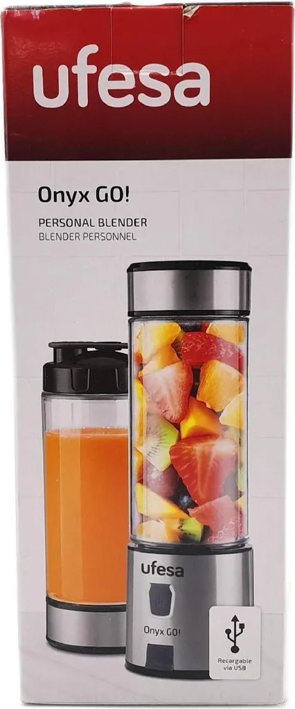 Mini Mixeur Portable avec Lames Inox pour Smoothies et Shakes Maison