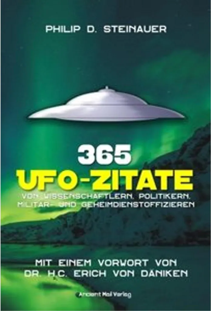 Calendrier de Citations OVNIs 365 UFO-Zitate pour Passionnés d'Espace