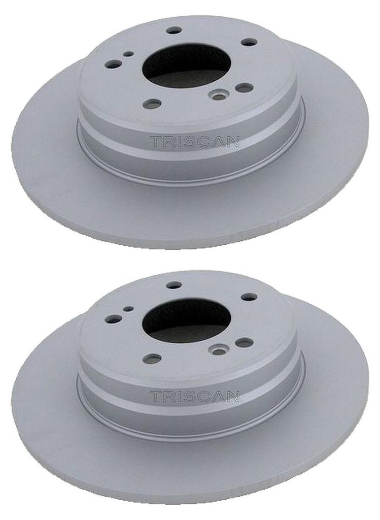 2 Bremsscheiben voll Ø 278 mm TRISCAN für u.a. MERCEDES-BENZ 124