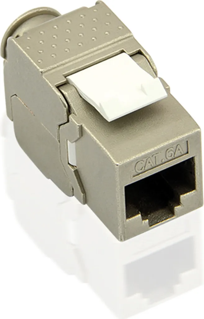 VALUE Keystone Cat6a. STP. Sottile. Senza attrezzi. Sottile - 1