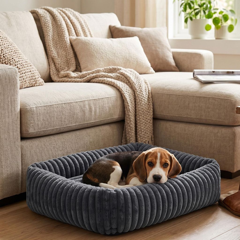 FEANDREA Hundebett, orthopädisches Hundekörbchen, Produktbild 