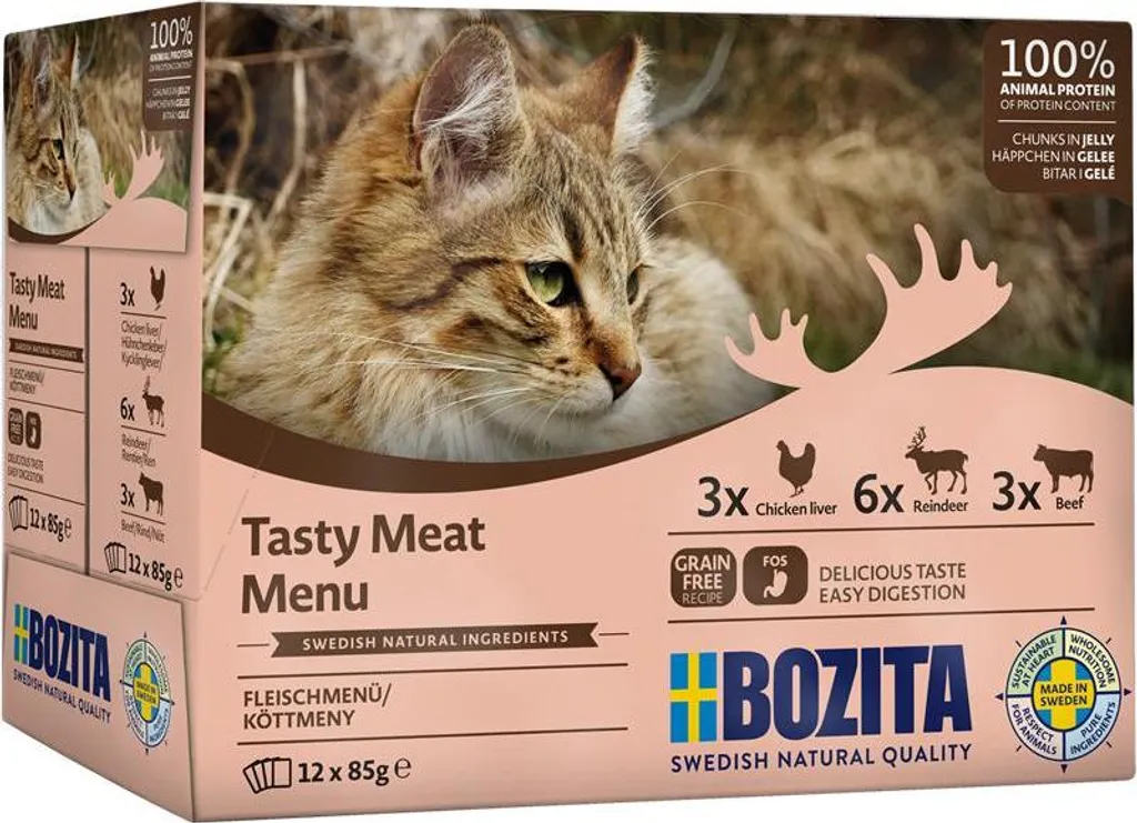 Offerta Bozita 12x85g Carne in Gelatina: Convenienza e Alta Qualità