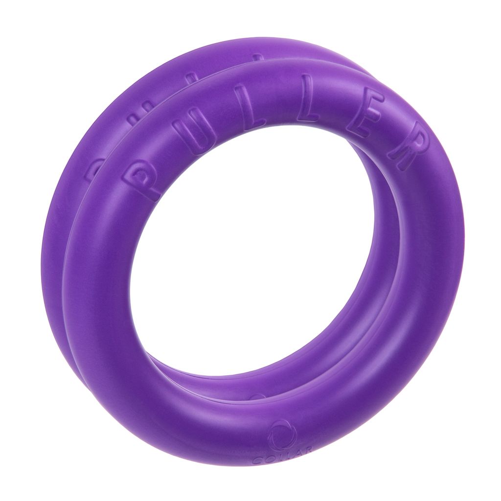 Puller STANDARD, 2 Stück, 19,5x3 cm, Spielringe, Interaktives Spielzeug für Hunde,Wasserspielzeug, Fitnessgerät für Hunde, Wurfspielzeug