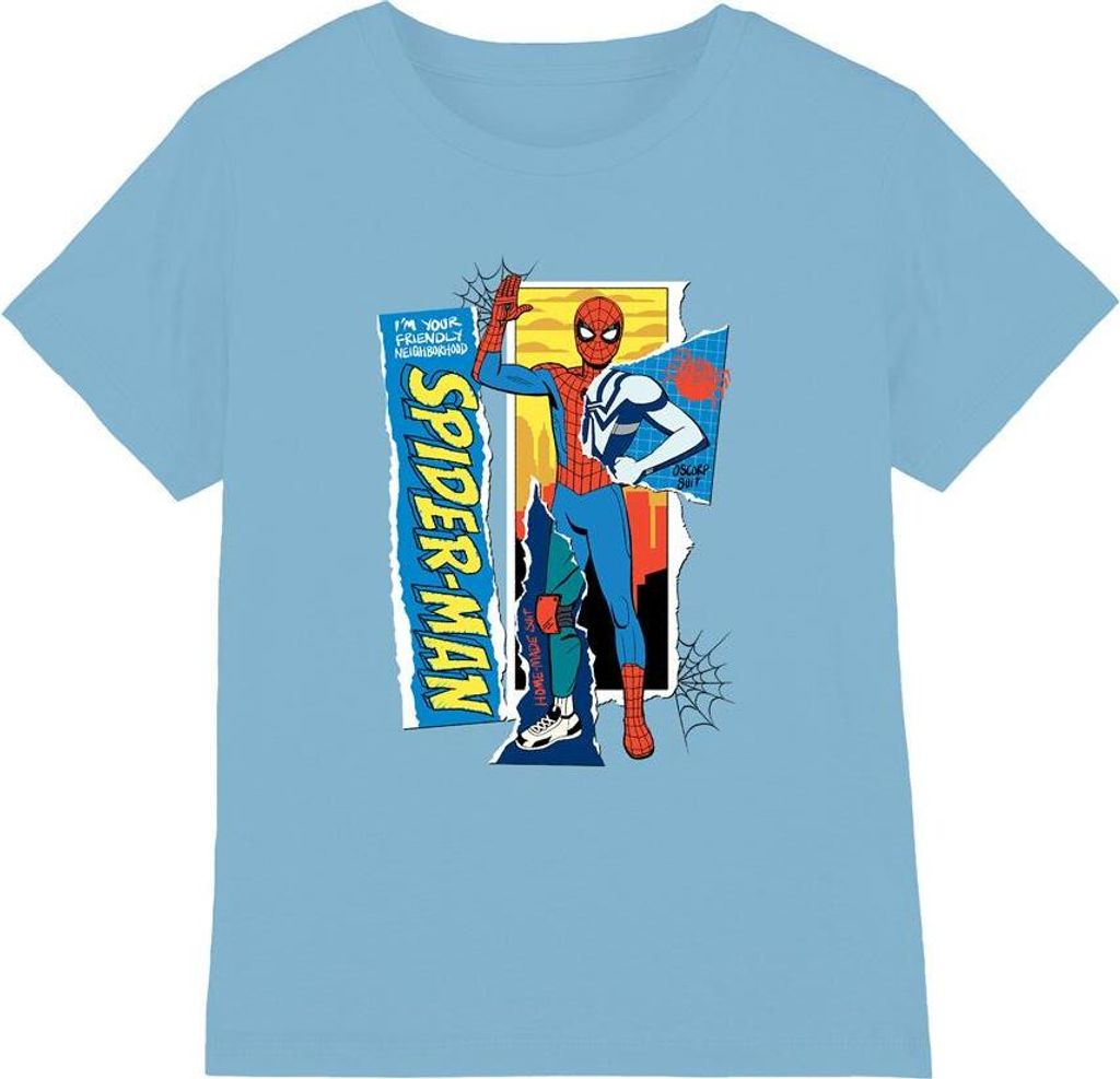 Spider-Man - T-Shirt für Kinder TV15128 (152-158) (Himmelblau)